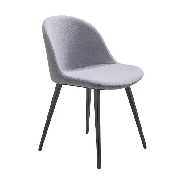 8-bewerkt-SonnySQ1.jpgv1655306266 Midj Sonny S M TS Q eetkamerstoel Cotton Club Light Grey onderstel zwart