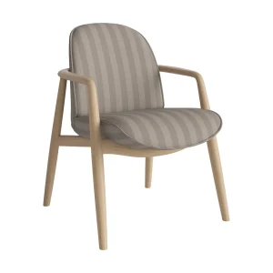 Bolia Bowie eetkamerstoel Linor Dark Beige wit geolied eiken