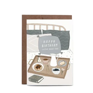In the Daylight - Card - Birthday - Birthday Breakfast in Bed