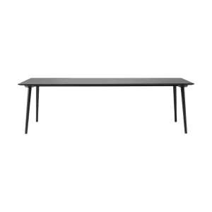 &Tradition In Between SK6 eettafel black lacquered oak 250x100 cm