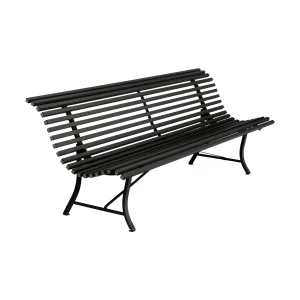 LOUISIANE_BANC_200_REGLISSE_SKU_100142.jpgv1775068753 Fermob Louisiane tuinbank 200 cm Liquorice