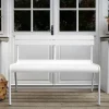 Fermob Luxembourg tuinbank met rugleuning Black cherry