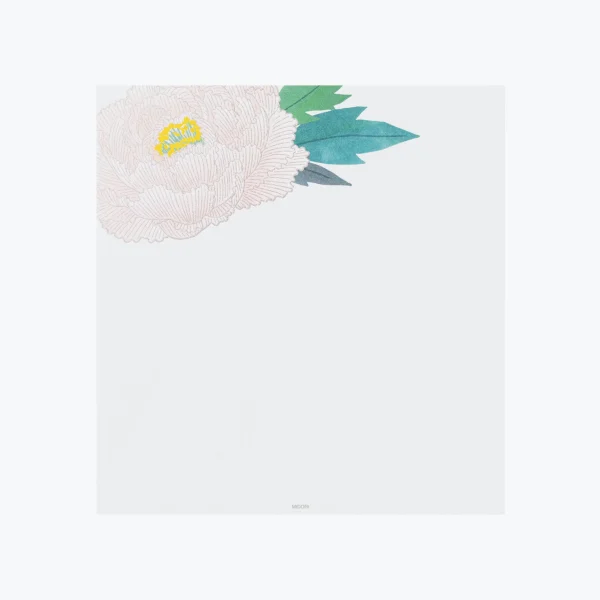 Midori - Letter Set - Kami - Winter Peony