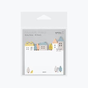 Midori-Notepad-Sticky-Notes-Die-Cut-13.jpgv1676603374 Midori - Notepad - Sticky Notes - Die-Cut - Town