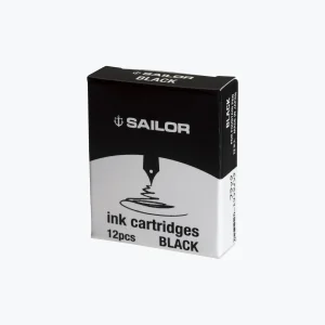 Sailor-Fountain-Pen-Ink-Cartridges-1.jpgv1618236501 Sailor - Fountain Pen Ink - Cartridges - Standard - Black